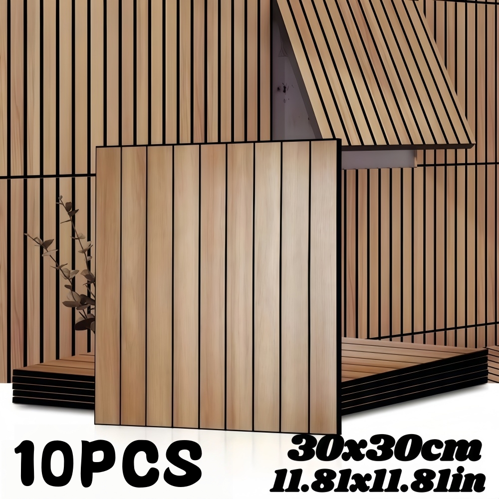 10 個グリル 3D ウォールステッカー部屋の装飾木目調自己 - Pvc Panel Background のレビューと価格