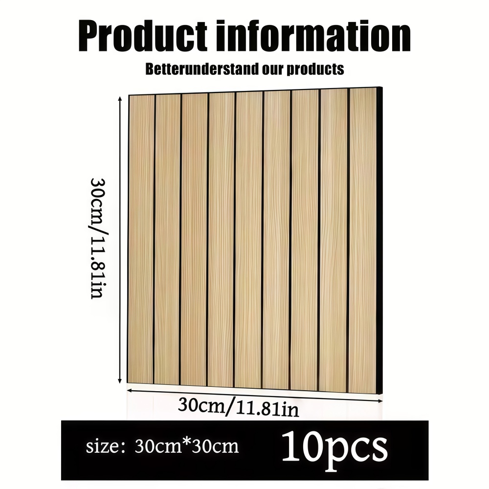 10 個グリル 3D ウォールステッカー部屋の装飾木目調自己 - Pvc Panel Background のレビューと価格