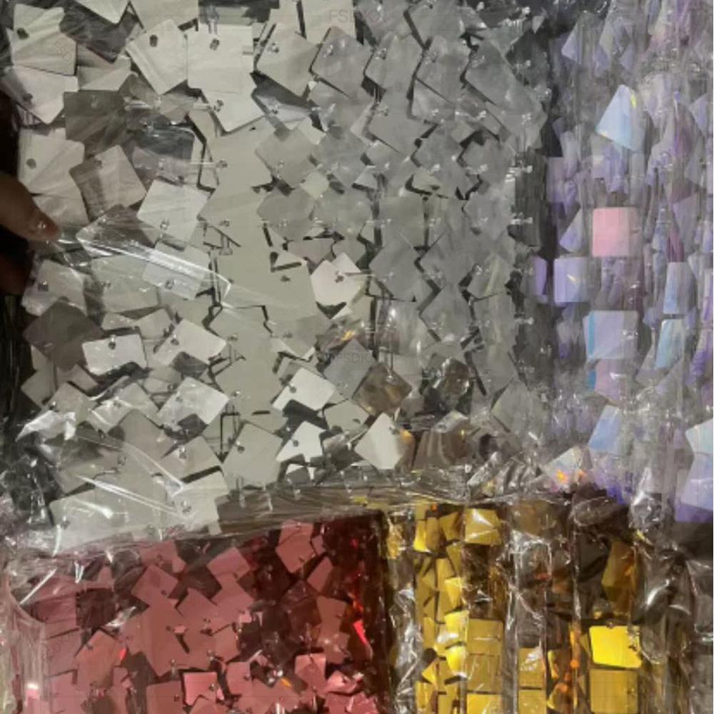 FSDKX シマースパンコール壁パネルウェディングパーティー - Pvc Panel Background のレビューと価格