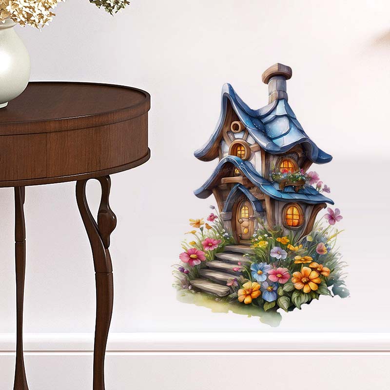 ドワーフの家の壁のステッカー、寝室、子供部屋、背景の装飾、壁 - Pvc Panel Background のレビューと価格