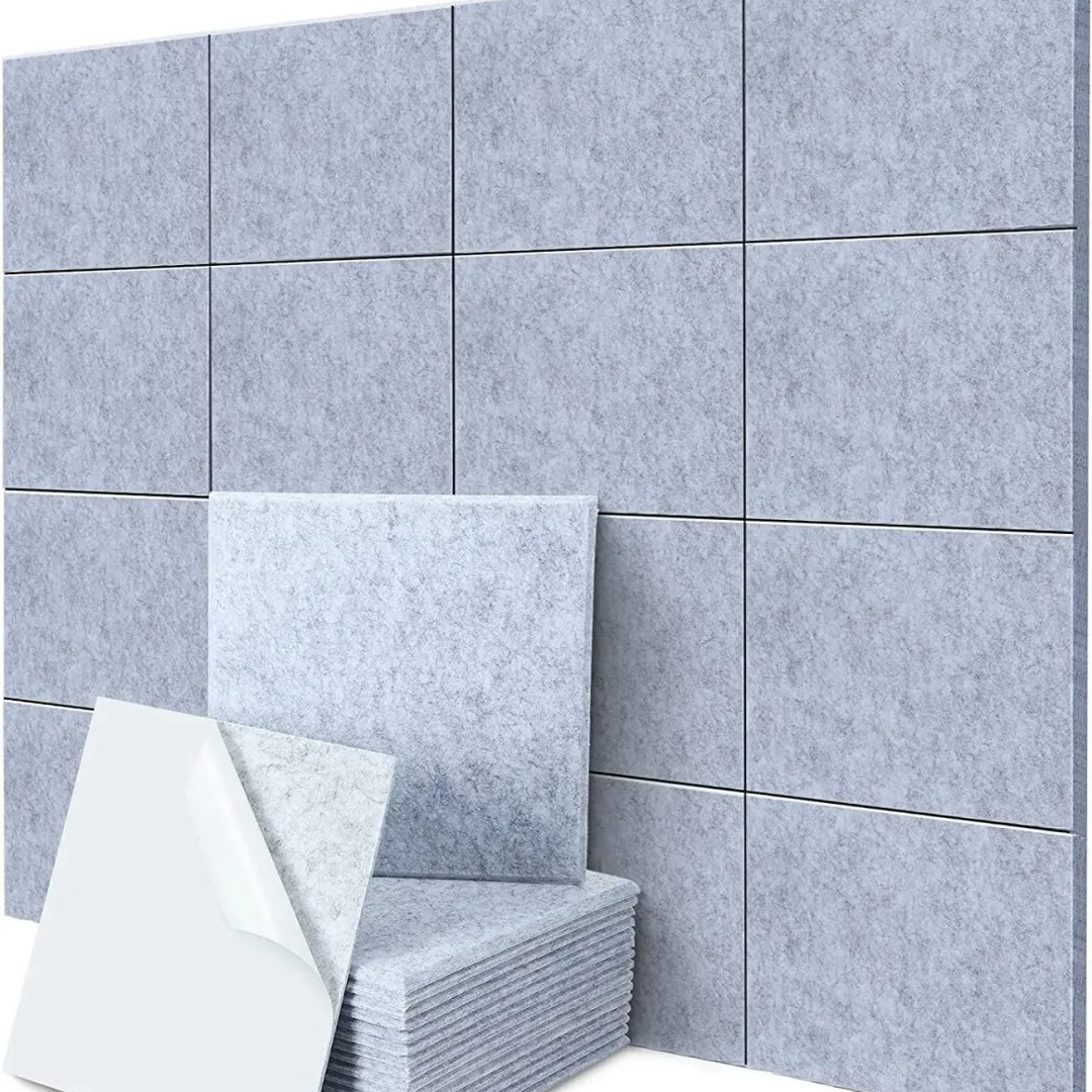 吸音パネル、自己粘着性ポリエステルフォームスクエア、家庭、オ - Pvc Panel Background のレビューと価格